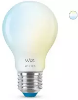 Philips „WiZ Lamp Glass“ – išmanusis LED apšvietimas – nuo šiltos iki šaltos baltos šviesos – E27 – 60 W – matinis – „Wi-Fi“