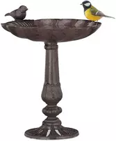 Relaxdays Laisvai pastatoma ketaus paukščių maudyklė