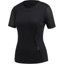 Adidas Stella McCartney P Ess Tee Fashion Casual Sports Training Short Sleeve T-Shirt Women Tops Black EA2215 2XS