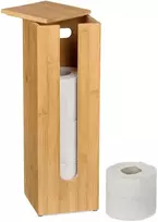 Relaxdays Tualetinio popieriaus laikymas, 42x13.5x13.5 cm, natūralus