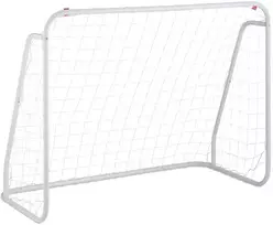 Relaxdays Futbolo vartai, 96x124x61 cm, balti