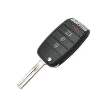 Sulankstomas pakeičiamas raktų pakabuko dėklas Kia Optima Sorento Sportage Rio Soul Forte Carens Picanto raktams be rakto įėjimo