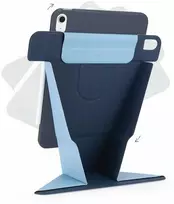 Pipetto Origami No6 Stand Case for iPad Air 11 (2024) / iPad Air 10.9 (2022/2020) - Dark mėlynas