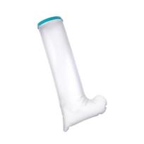 Vonios kojos dangalas 104cm PP Silikonas PVC Apskritimas Atsparus vandeniui Dušo kojos dangalas suaugusiems