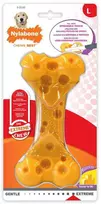 Nylabone sūrio ekstremalaus pojūčio kaulas – didelis sūrio skonio kramtukas su tepamo skanėsto paviršiumi