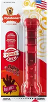 Nylabone Extreme tekstūrinis jautienos vytinimo kaulas – didelis, patvarus dantų kramtalas, džiovinto jautienos skonio