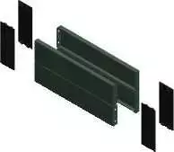 Schneider Montavimo skydelis 4 Cokolinės šoninės plokštės 200 x 500 mm (NSYSPS5200)