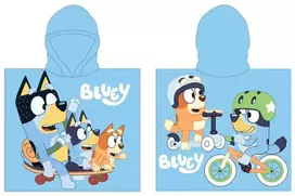 Moose Bluey microfibre poncho towel