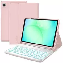 Tech-Protect SC Pen dėklas skirtas Samsung Galaxy Tab A9+ / A11+ Plus 11.0 X210 / X215 / X216 / X230 / X235 / X236 – rožinės spalvos