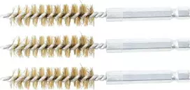 Bgs Technic Žalvariniai šepečiai vamzdeliams | 12 mm | 6,3 mm (1/4") | 3 vnt. (3078-12-M)