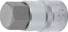 Bgs Technic Antgalis įpresuotas į galvutę | 12,5 mm (1/2") | hex šešiakampis 22 mm (5184-H22)