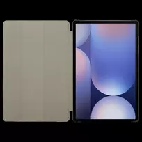 Tactical Book Tri Fold dėklas skirtas Samsung Galaxy Tab S9/S9 FE/S10 FE/S10 Lite juodos spalvos