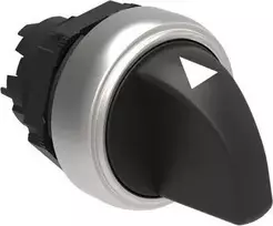 Kanlux Lovato Electric 3 krypčių jungiklio pavara juoda su spyruokliniu grąžinimu (LPCS131)