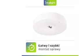 „Intelight“ virštinkinis avarinis šviestuvas „Starlet Round LED SC 150 A 3H MT IP20“ / 91699