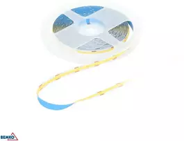 Bemko 12W/m LED COB juosta PREMIUM, 12V, 6500K, 5m ritė