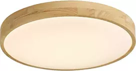 Lubinis šviestuvas Lampa sufitowa Domoletti CEILING LED LIGHT NATA 4000K 41CM WOOD