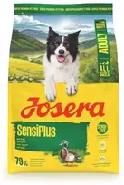 Šunų maistas - JOSERA Adult SensiPlus 3kg, 24% baltymų, be glitimo
