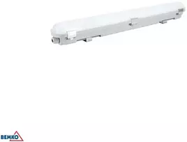 Lubinis šviestuvas Bemko 9-16W LED linijinis šviestuvas ALWIR, pilkas, 4000K, IP66