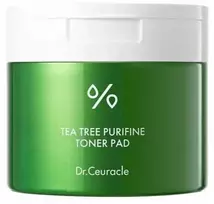 Dr. Ceuracle Arbatmedžio „Purifine Toneris Pad“ veido servetėlės su valomosiomis ir regeneruojančiomis savybėmis, 60 vnt.