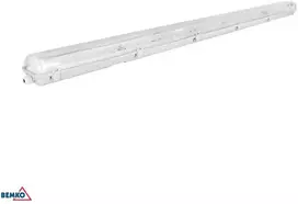 Lubinis šviestuvas Bemko Linijinis šviestuvas EMPTY OHT, 2xT8, 150cm, IP65