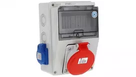 Spamel Paskirstymo dėžutė 5x32A 2x3x16A INA=32A IP54 SB-074605-S0060-54