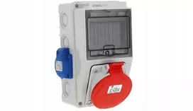 Spamel Paskirstymo dėžutė 5x32A 2x3x16A INA=32A IP54 SB-052505-S0060-54