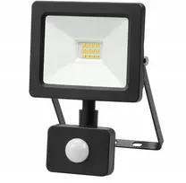 Brennenstuhl LED prožektorius, projektorius, 10 W, 1000 lm, 4000 K, su jutikliu, juodas, IP44, GW-0009