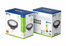 GTV LED lemputė G53 AR111 12,5W 1250lm 4000K DC12V 120st. juoda LD-AR111NW13W120-10
