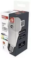 „Emos GoSmart“ LED lemputė A60 / E27 / 11 W / 1050 lm / RGB / Reguliuojama šviesa / „Wi-Fi“ / ZQW515R