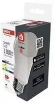 „Emos GoSmart“ LED lemputė A60 / E27 / 11 W / 1050 lm / RGB / Reguliuojama šviesa / „Zigbee“ / ZQZ515R