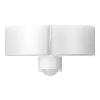 Orno TOS DUO LED 2x20W dvigubas sodo prožektorius su PIR, 2x1600lm, IP65, 4000K, PC, baltas