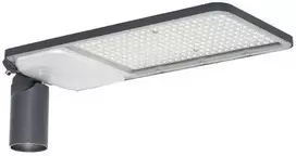 V-tac 150W LED gatvės šviestuvas URBAN AREA, pilkas, 3000K, 155°x80°