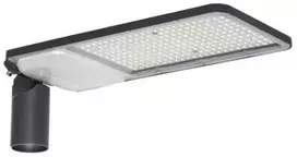 V-tac 150W LED gatvės šviestuvas URBAN AREA, juodas, 4000K, 155°x80°