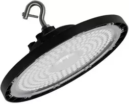 Tec Mar 145W LED UFO šviestuvas HIGH BAY V, juodas, 6500K, 90°