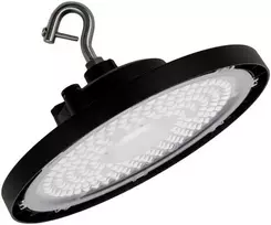 Tec Mar 120W LED UFO šviestuvas HIGH BAY V, juodas, 6500K, 60°