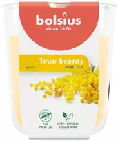 Bolsius „True Scents“ kvapioji žvakė 80x73mm, „Mimosa“