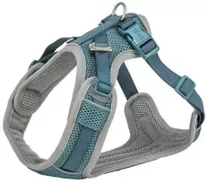 Trixie Premium FlexMesh šunų petnešos, petnešos, L: 63–92 cm / 25 mm, tinka mopsams ir buldogams