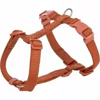 Trixie Premium, H tipo petnešos, šuniui, rūdžių spalvos, L–XL: 75–120 cm/25 mm