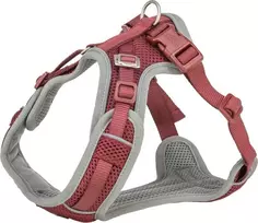 Trixie Premium FlexMesh Sangria šunų petnešos L: 63–92 cm / 25 mm, tinka mopsams ir buldogams