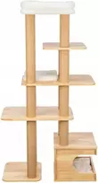 Trixie Thiago stovintis medinis draskyklės stulpas katėms, 147 cm