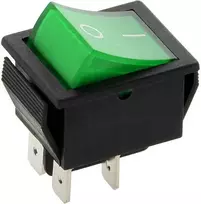 8850# Jungiklis mk621 žalias 12v šviečiantis
