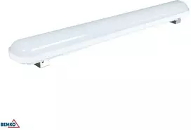 Lubinis šviestuvas Bemko 18W LED linijinis šviestuvas SOLIS, baltas, 4000K, IP65