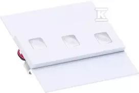 F&F LED VIKA, Baltas, 1.2W, 3100K