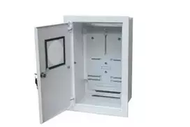 ALFAKO A-RW19 Įleidžiama spintelė 1x3F, lango užraktas, metalinis IP40 RAL 9003 A-RW19