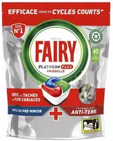 Indaplovių kapsulės FAIRY Platinum Plus Anti-Terne, 40 vnt.