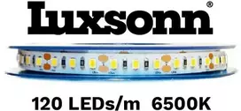 12W/m LED juosta LUXSONN, 120 LED/m, 6500K, 12V, 5m ritė