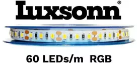 12W/m LED juosta LUXSONN, 5050, DC24, 60 LED/m, RGB, 5m ritė