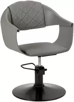 Activeshop Kirpėjo kėdė Hair System Halo Pilkas pilka