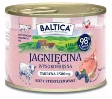 Baltic Agro BALTICA SMAKI REGIONÓW Kot dorosły Jagnięcina 185g
