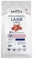 Baltic Agro BALTICA Nutraceutic Hypoallergenic L/XL ėriena with ryžiai – sausas Maistas šunims – 12kg